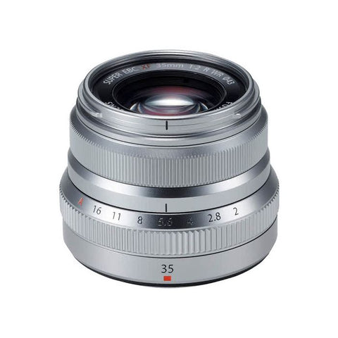 Fujifilm XF 35mm f/2 R WR Lens Silver