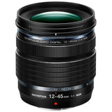 OM System 12-45mm f/4 PRO Black Lens